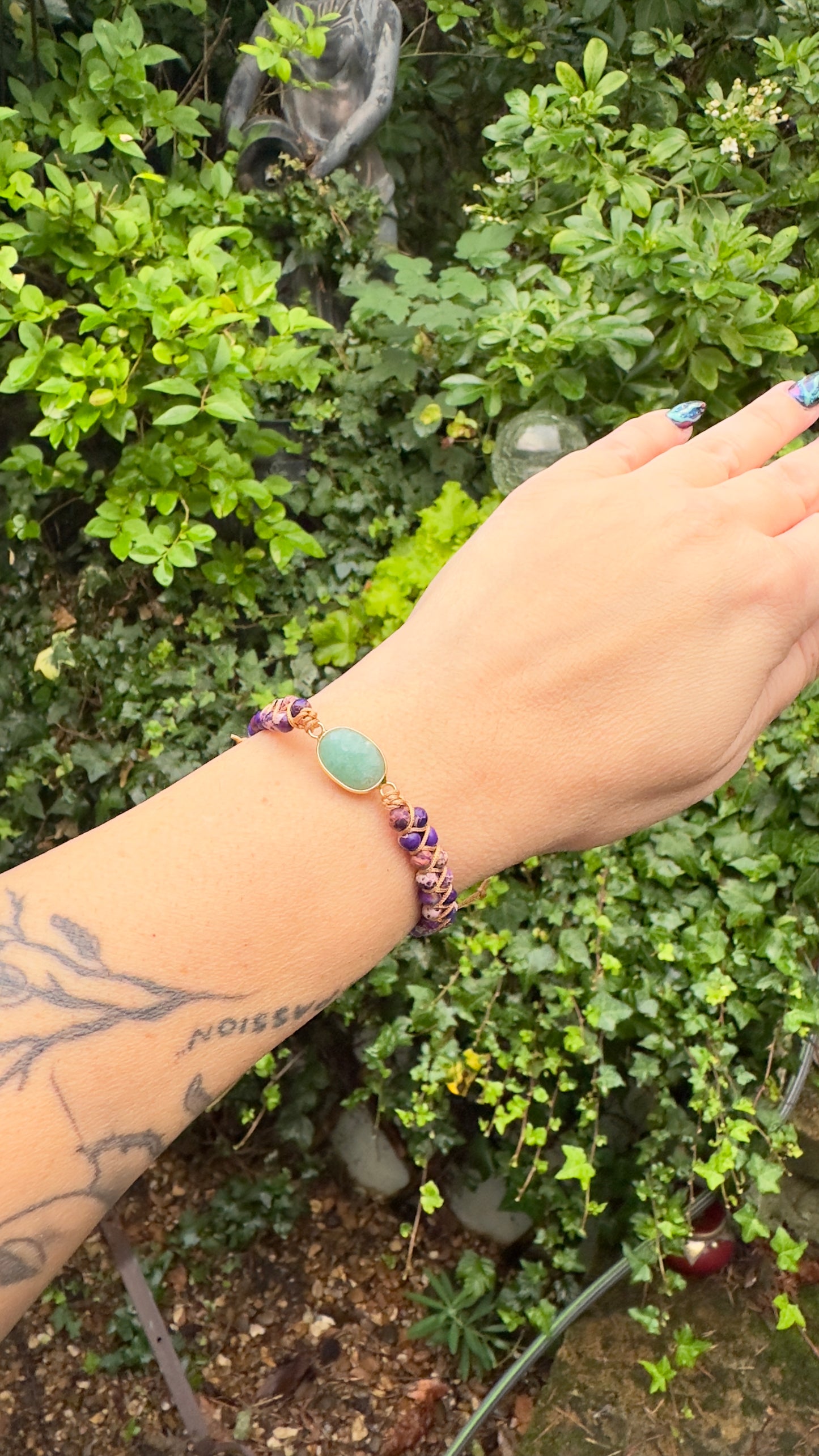 Lolita woven Amazonite Bracelet