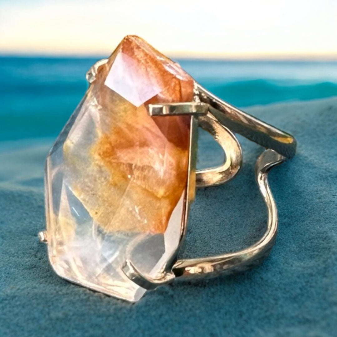 Amazonian Gem Collection Golden Healer Ring