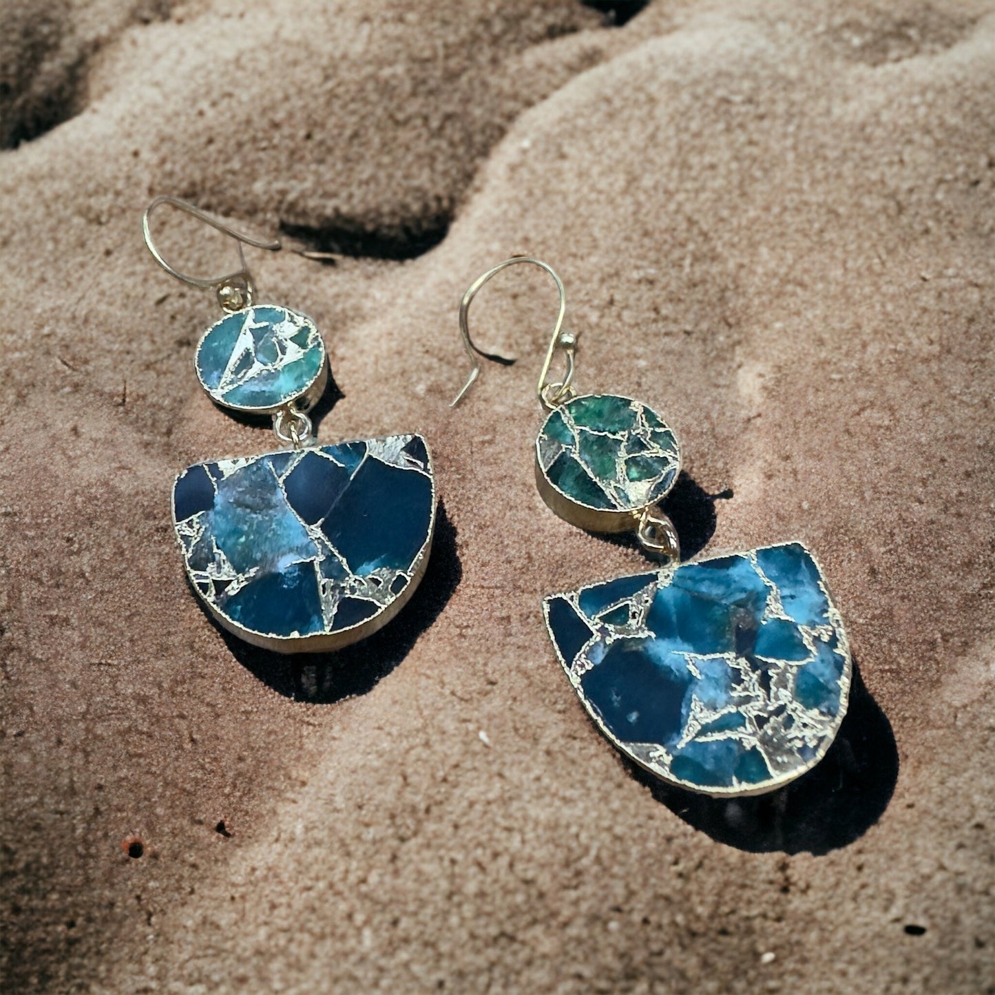 Jade & Apatite Mojave Earrings