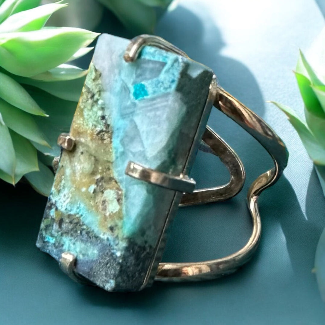 Amazonian Gem Collection Chrysocolla Ring