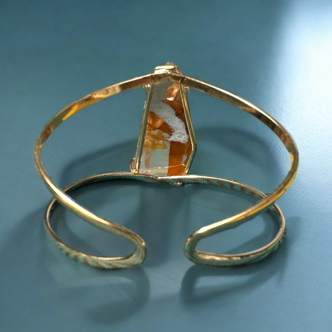 Amazonian Gem Collection Golden Healer Bangle