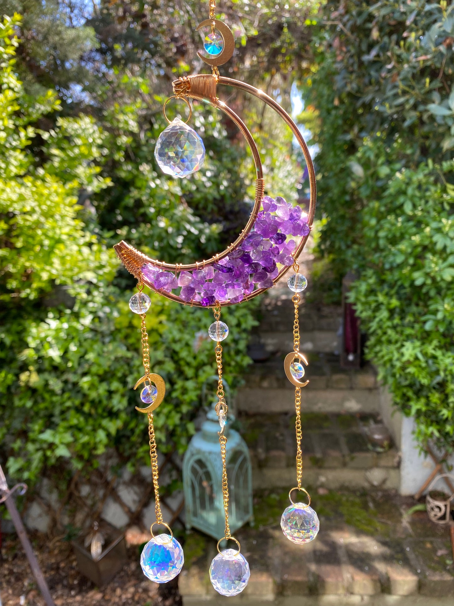 Amethyst Moon Sun Catchers