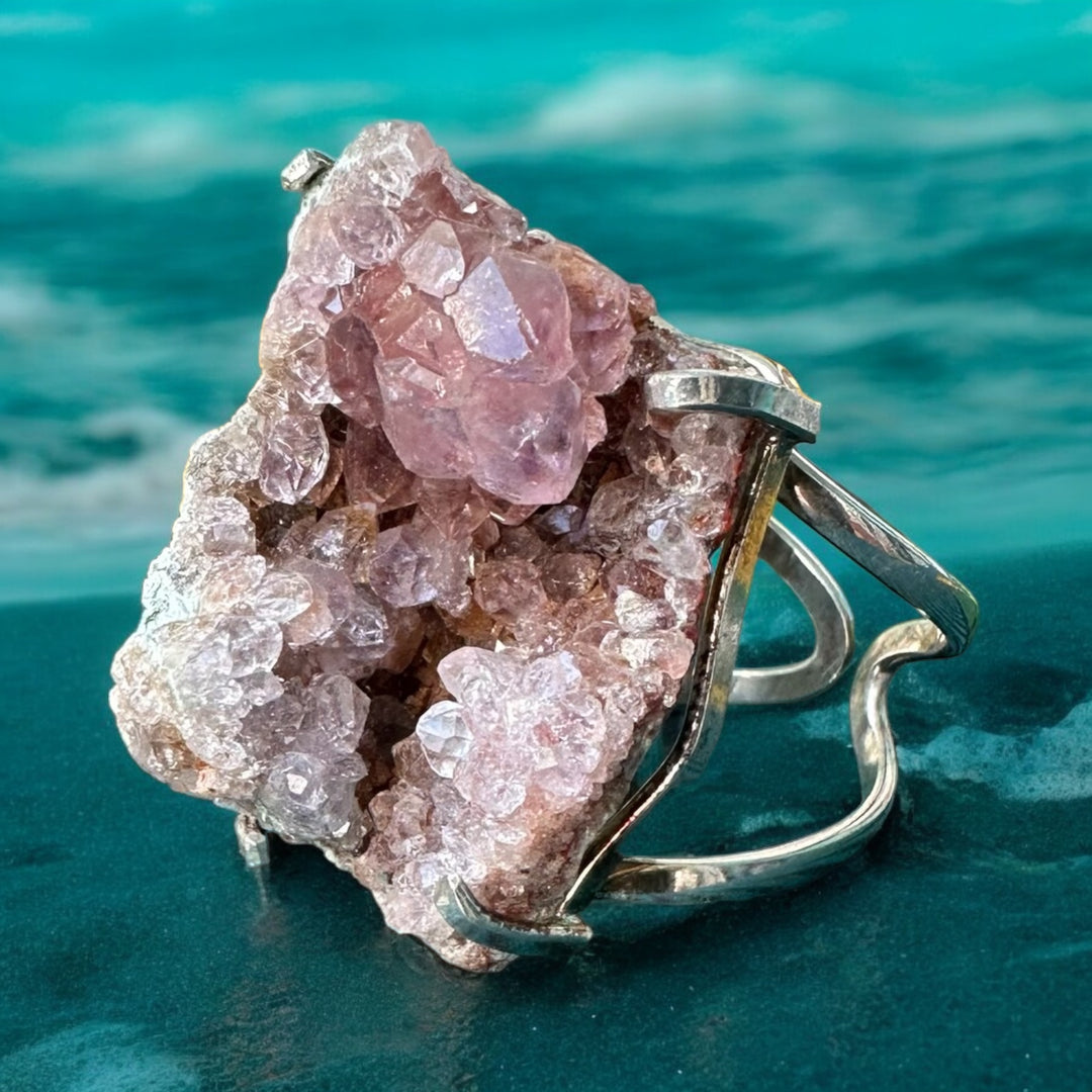 Amazonian Gem Collection Pink Amethyst Ring