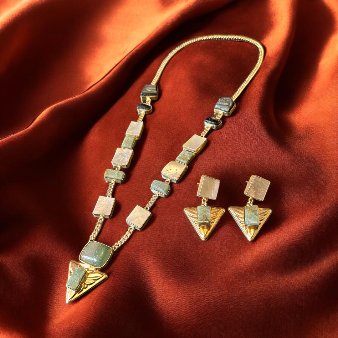 Pyramidia Empowering Jade Goddess Necklace