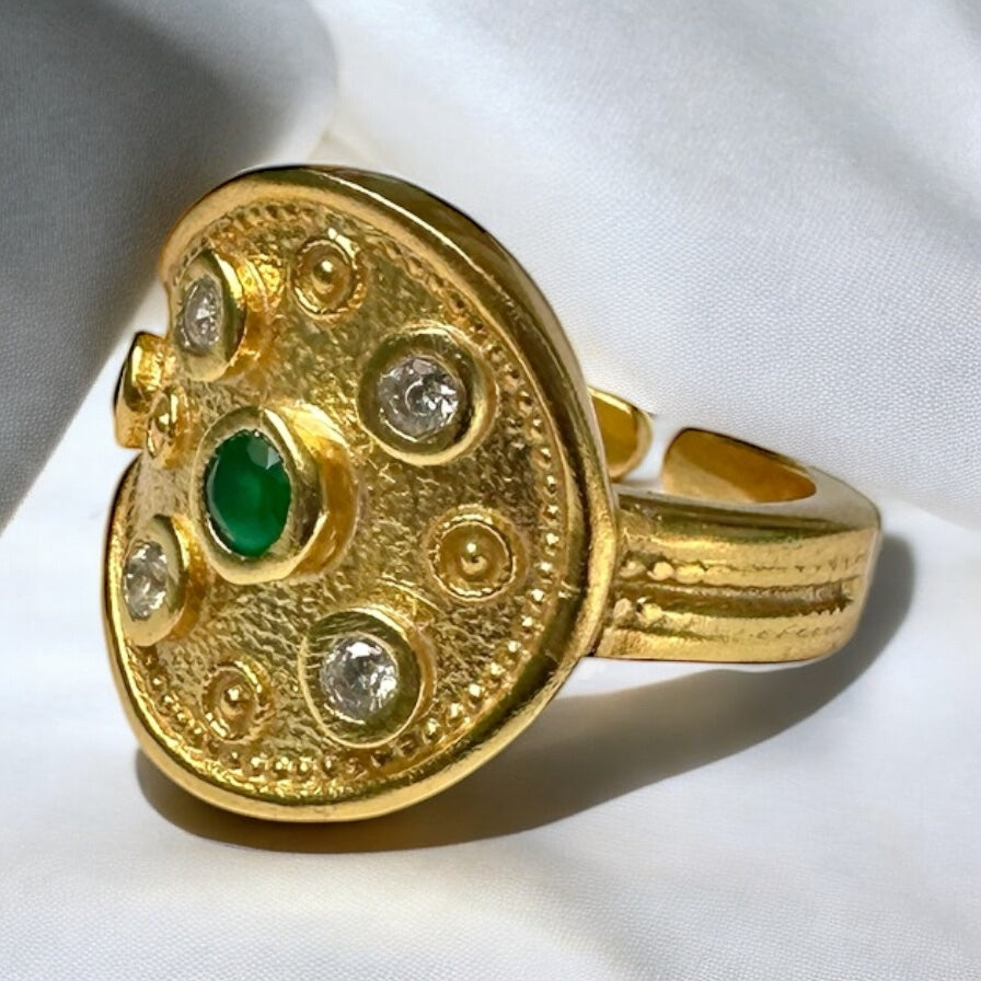 Emerald Gateway Ring