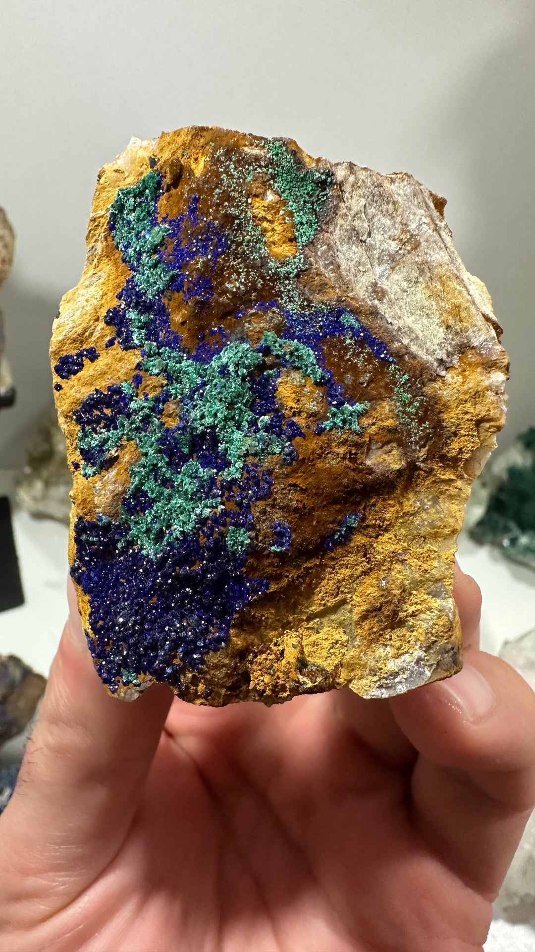 Malachite And Azurite Specimens