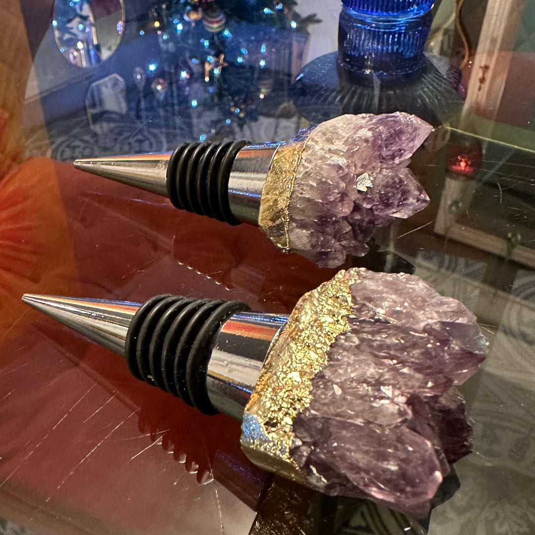 Amethyst Wine Stoppers