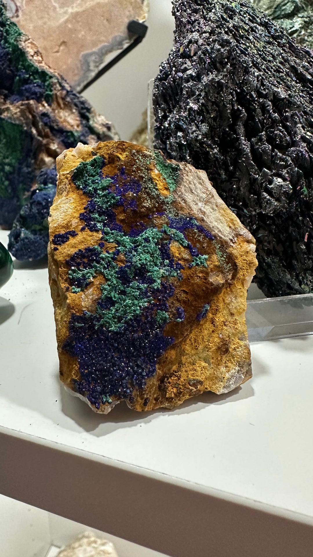 Malachite And Azurite Specimens