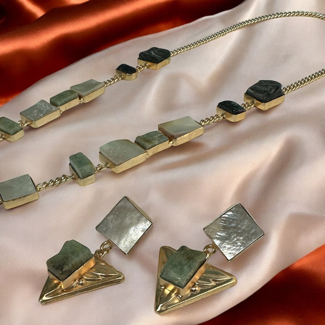 Pyramidia Empowering Jade Goddess Necklace