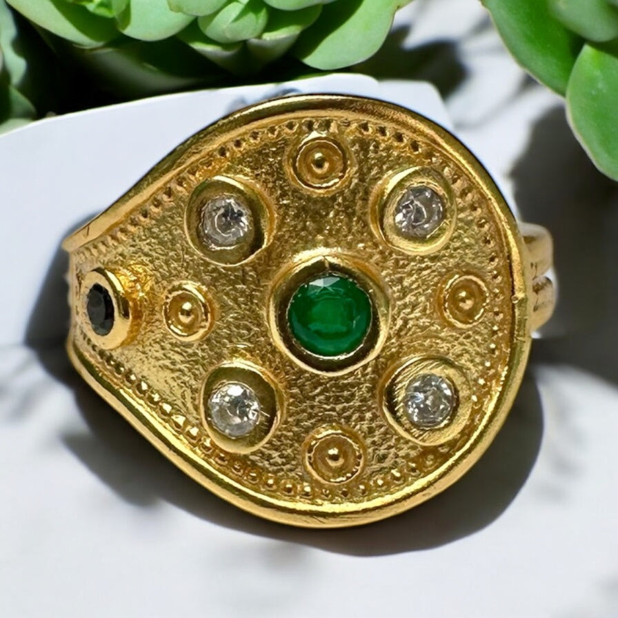 Emerald Gateway Ring