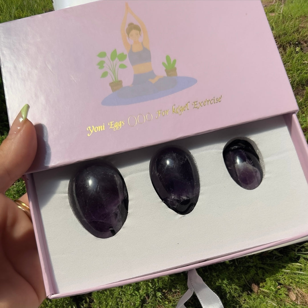 Amethyst Yoni Eggs