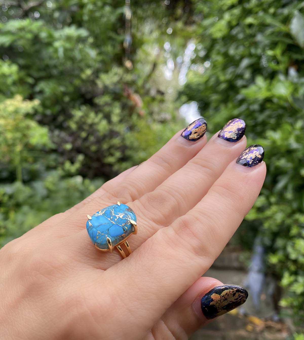 Turquoise Copper Mohave Rings