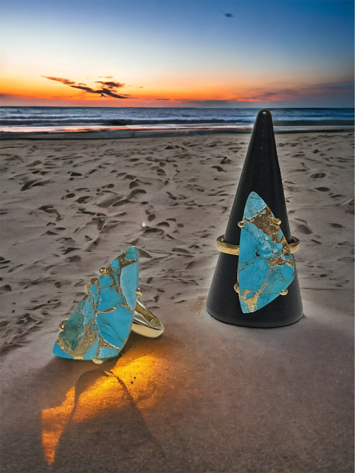 Turquoise Mojave Ring