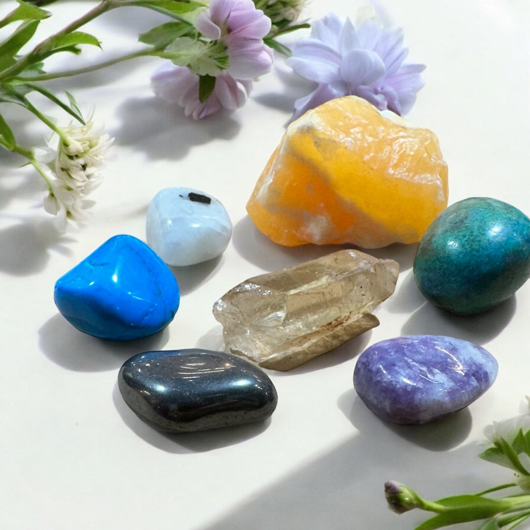 Seven Crystals for Menopause Support