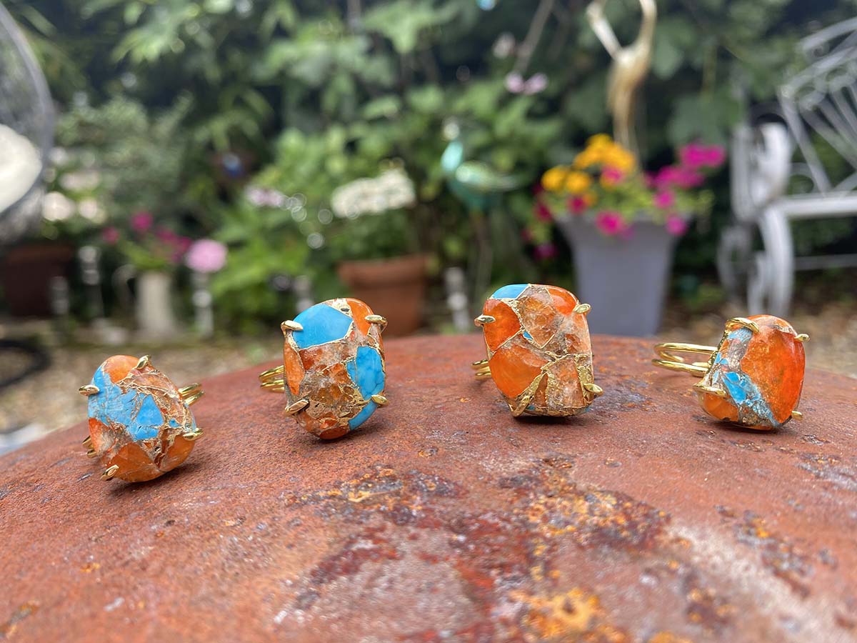 Turquoise Copper Mohave Ring