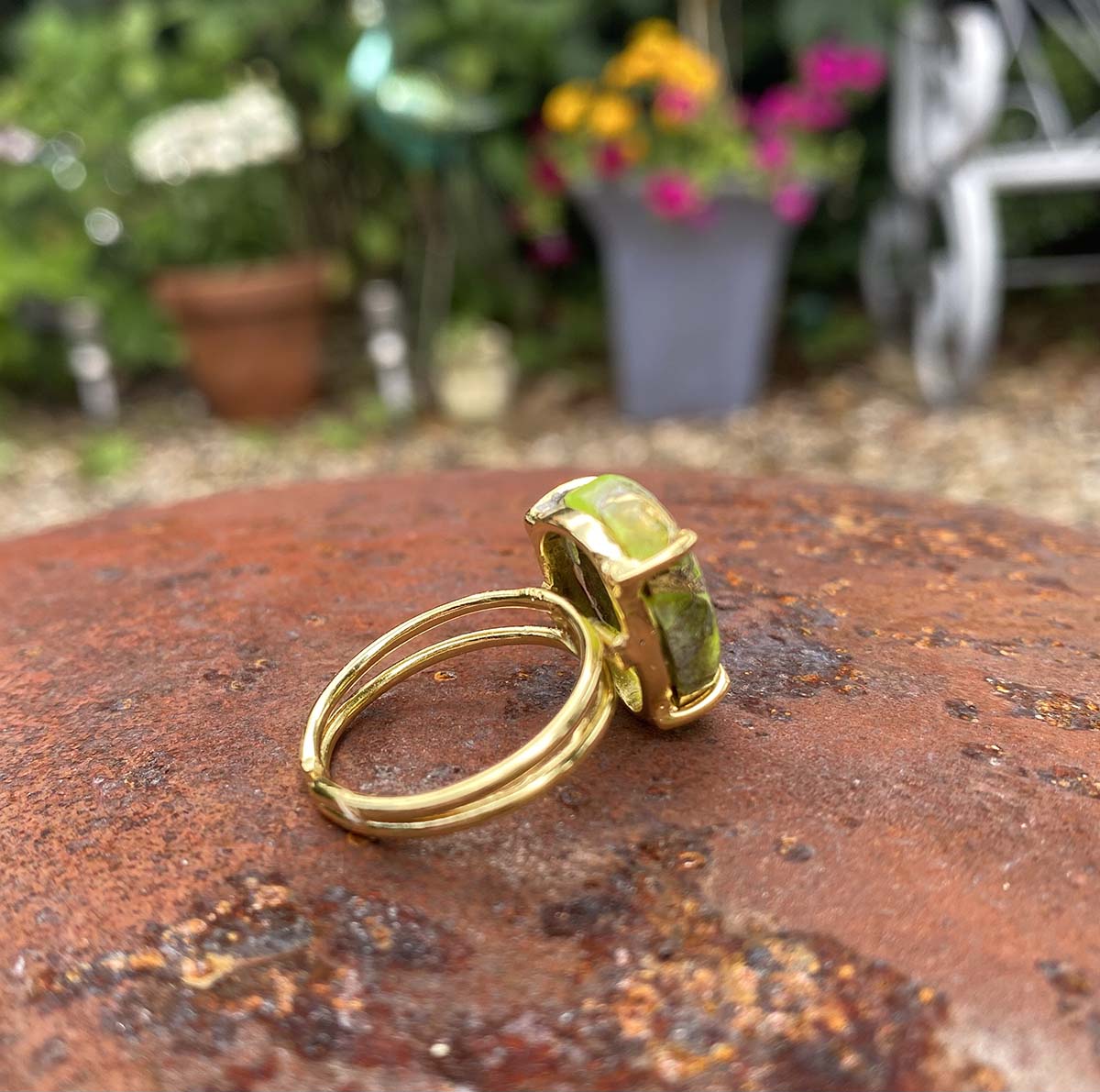 Turquoise Copper Mohave Ring