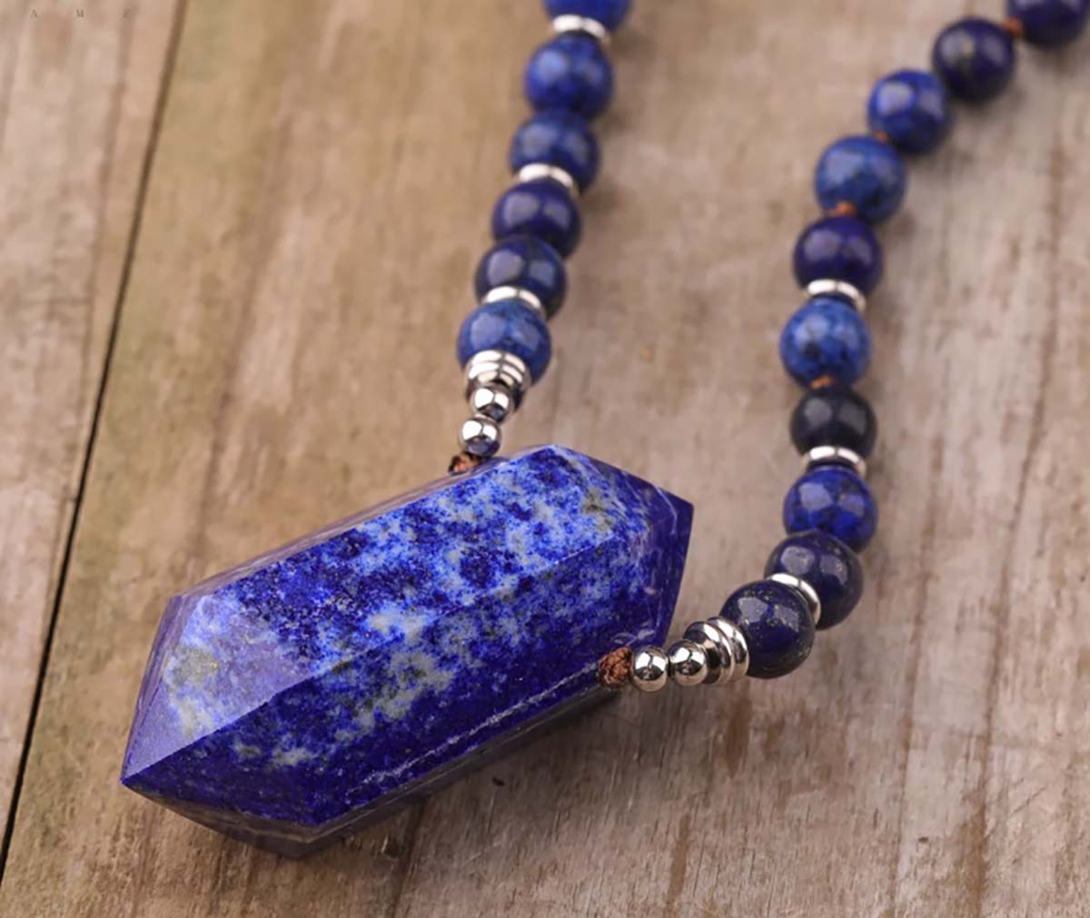 Lapis Lazuli Mala Necklace