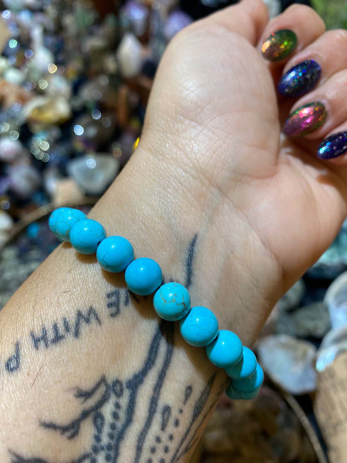 Little Treasure Natural Turquoise bracelet