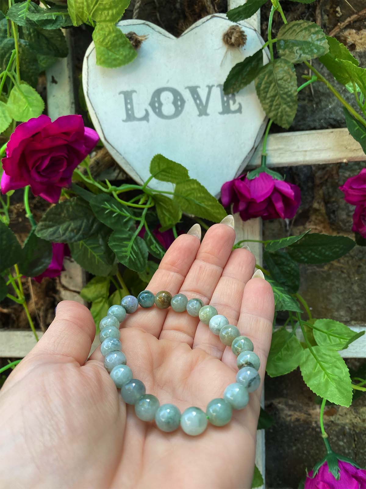 Little Treasure Green Jade Bracelet