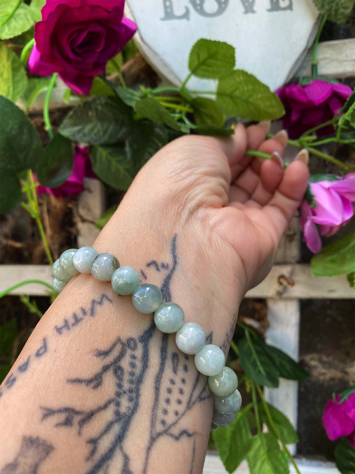 Little Treasure Green Jade Bracelet