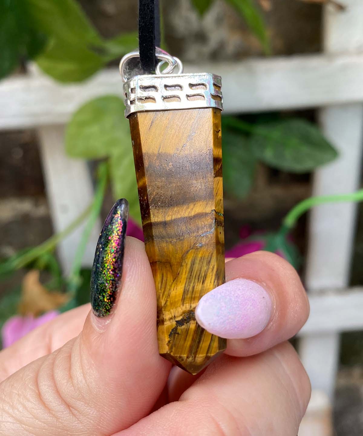Tigers Eye Chakra pendant