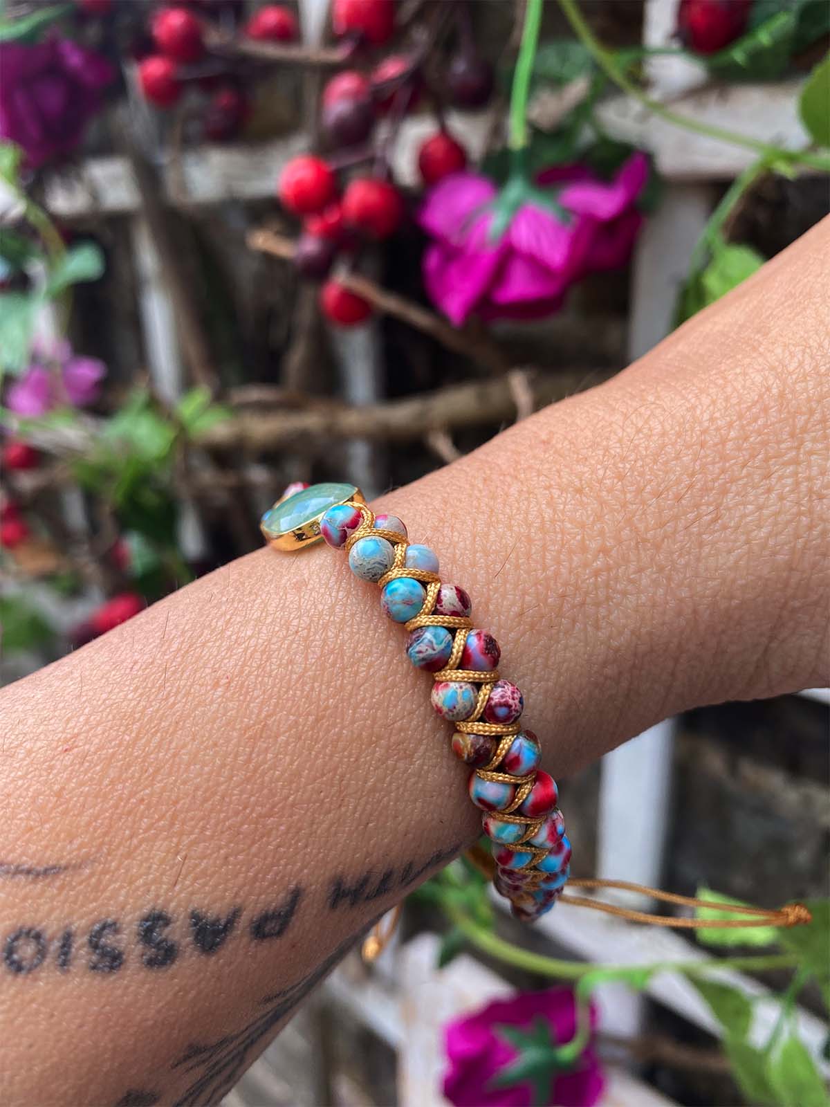 Lolita woven Amazonite Bracelet