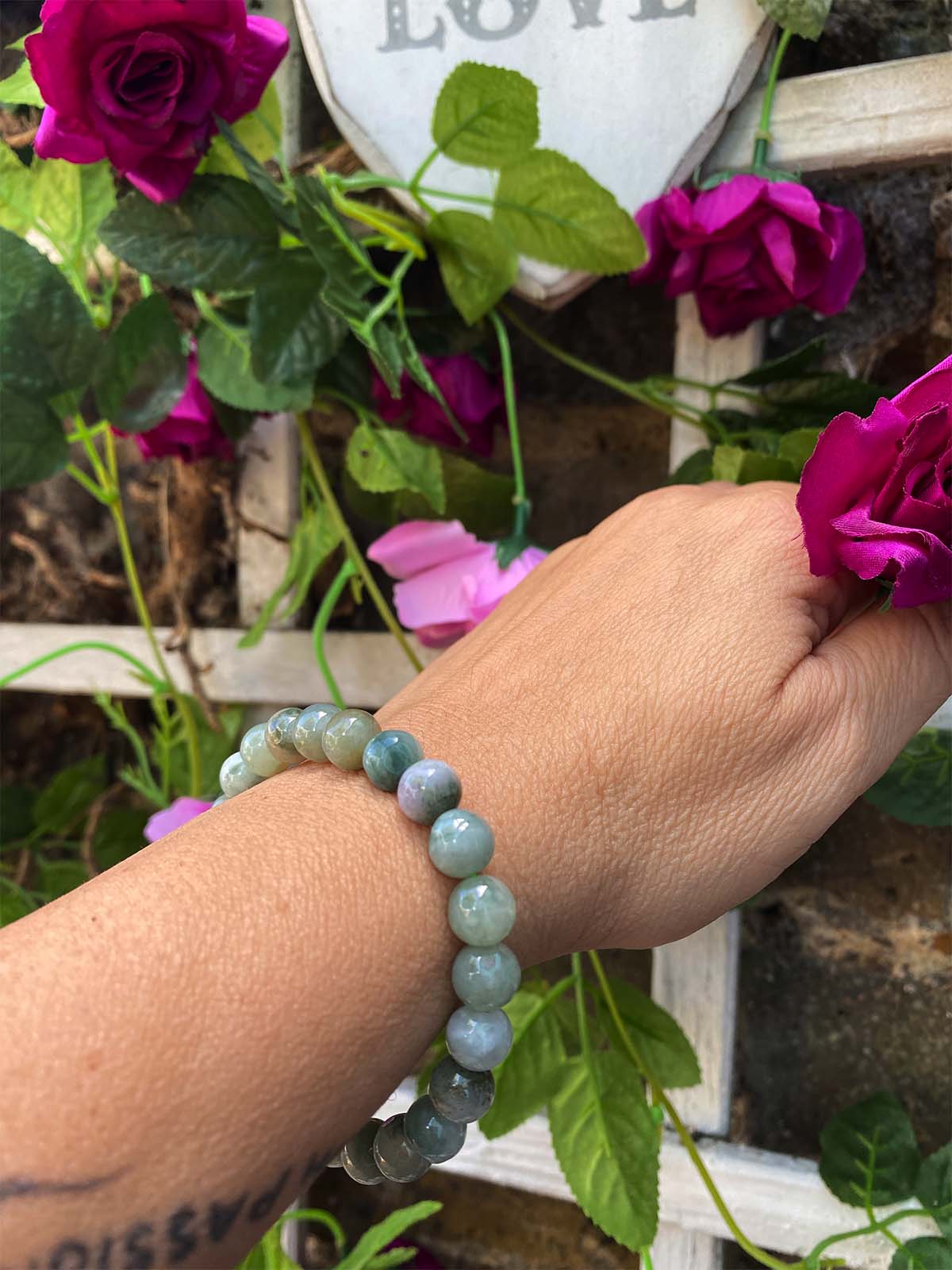Little Treasure Green Jade Bracelet