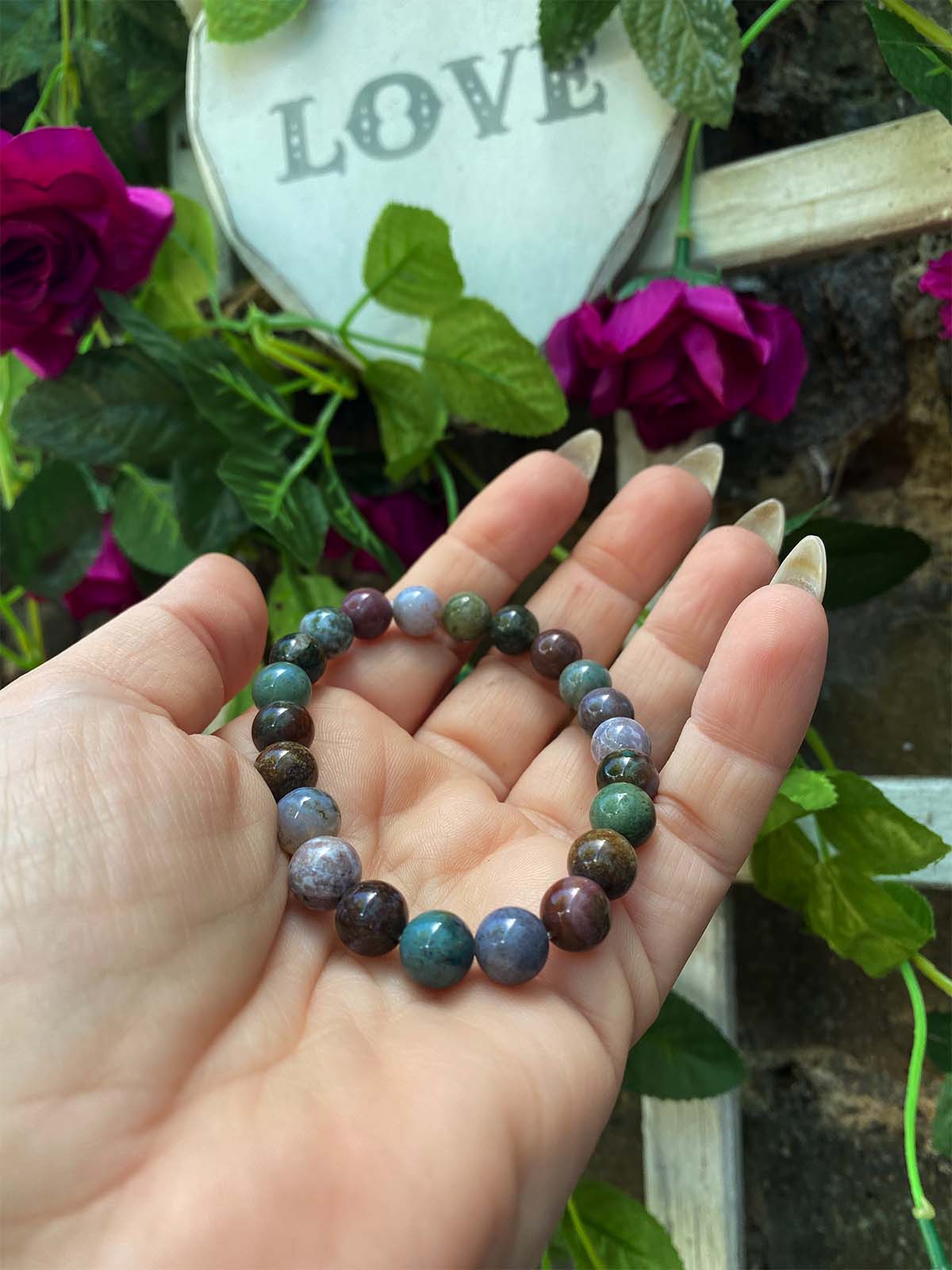 Little Treasure Green lepidolite Bracelet