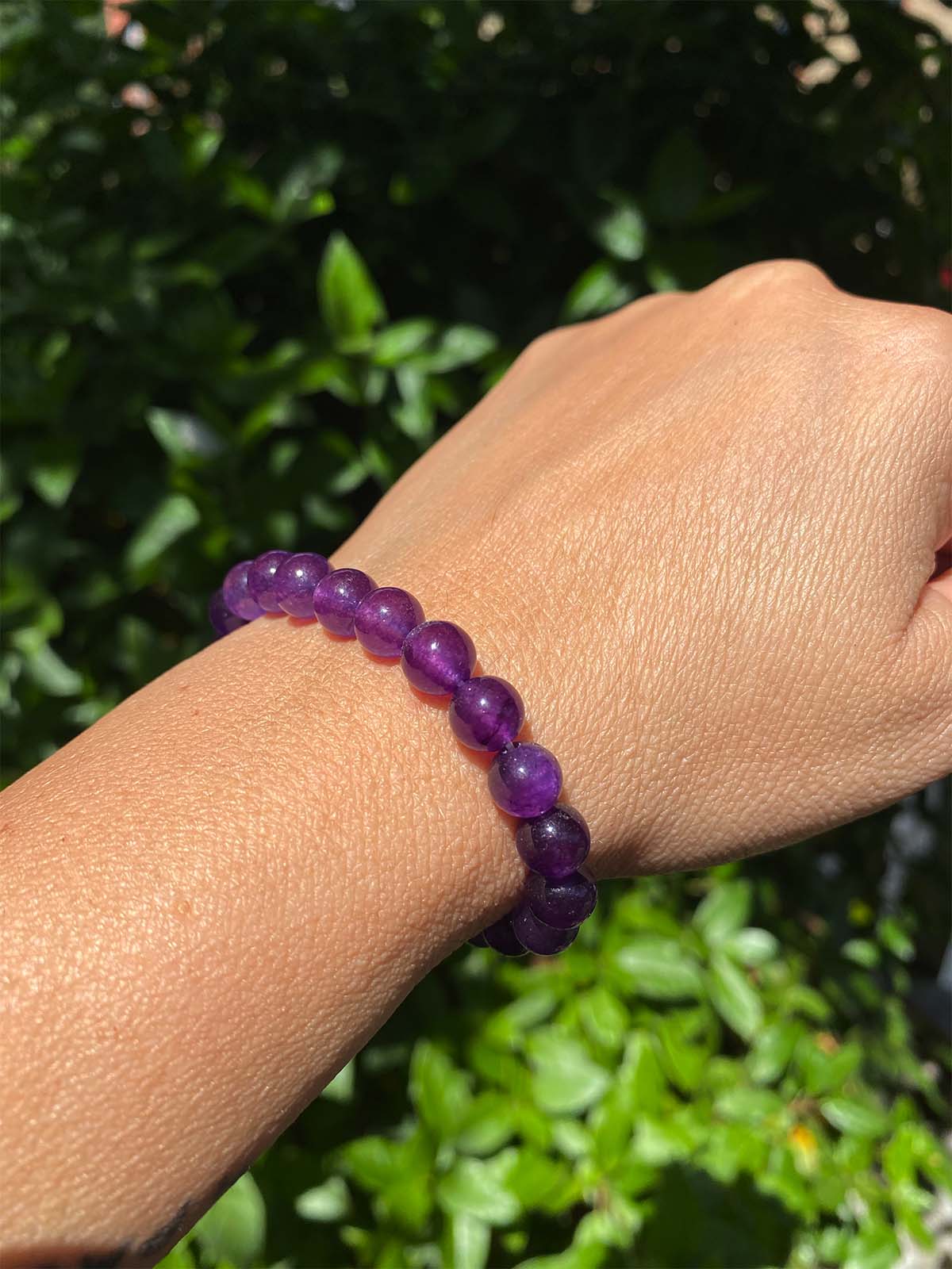 Little Treasure Purple Agate Bracelet