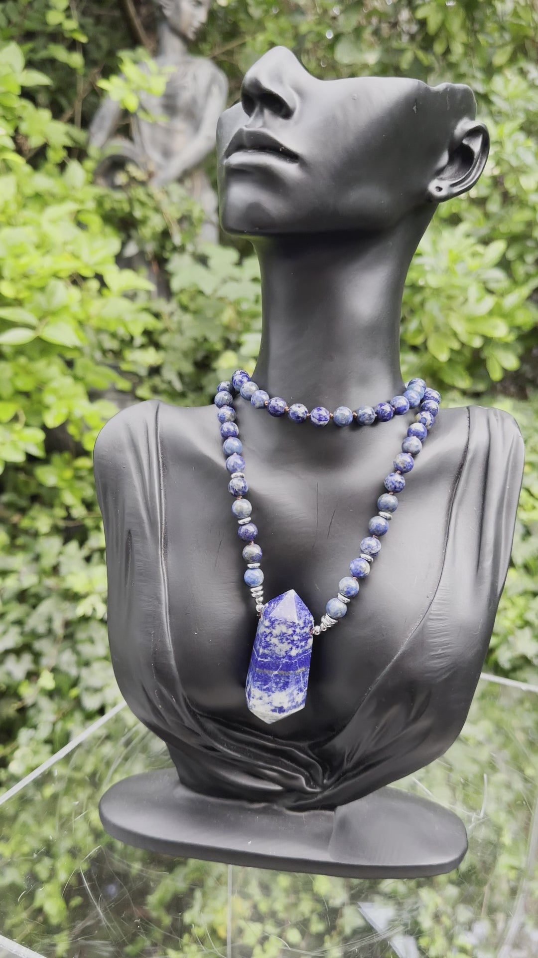 Lapis Lazuli Mala Necklace