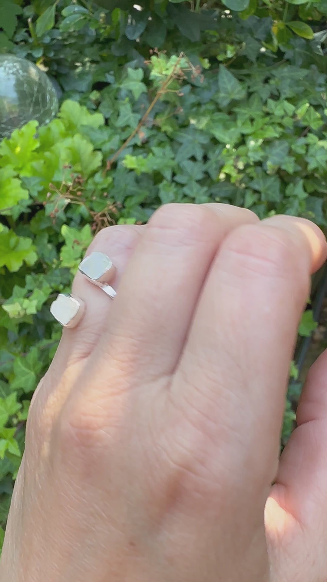 Infinity Rainbow Moonstone 925 Sterling Silver Wrap Ring