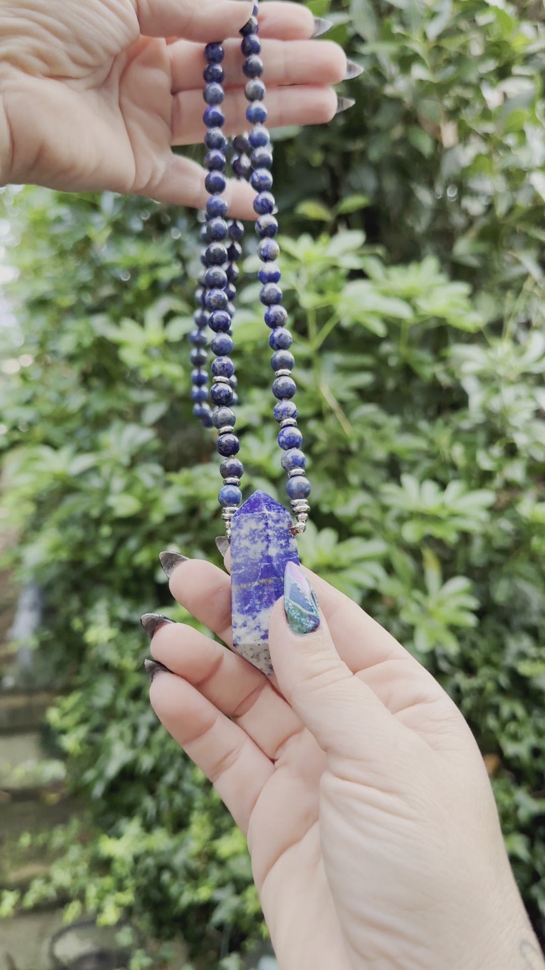 Lapis Lazuli Mala Necklace