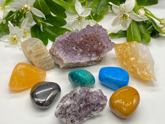 Nine Crystals for Menopause Support