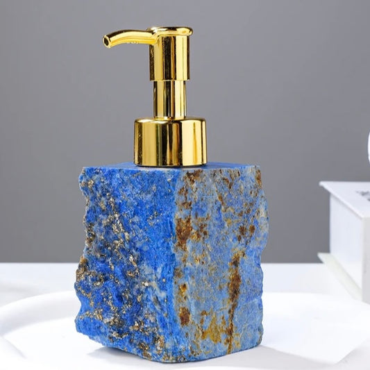 Lapis lazuli Natural Stone Soap Dispenser