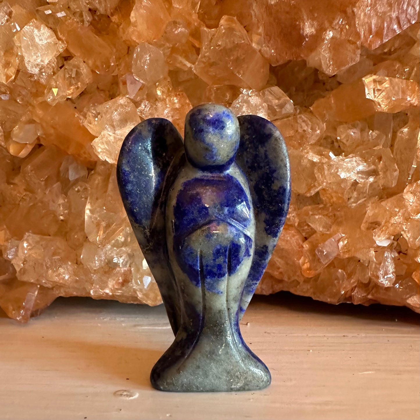 Lapis Lazuli Natural Stone Angel