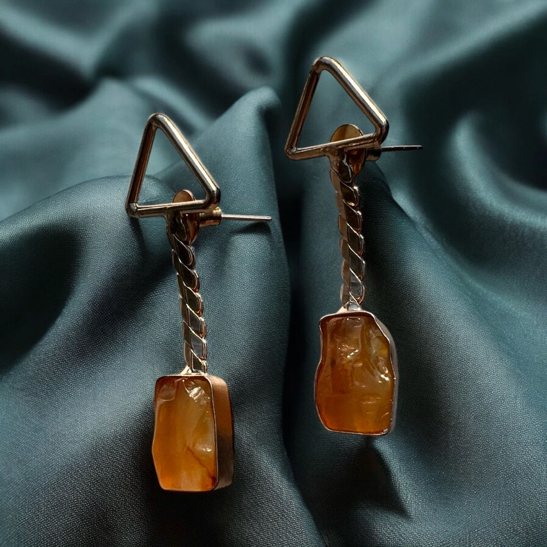The Empress 
Empowering
Honey Calcite  Goddess Necklace