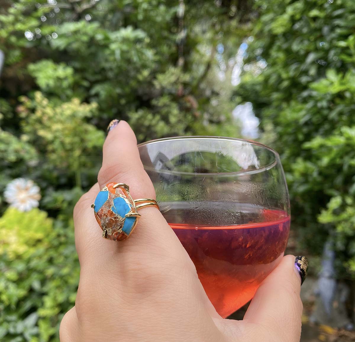 Turquoise Copper Mohave Ring