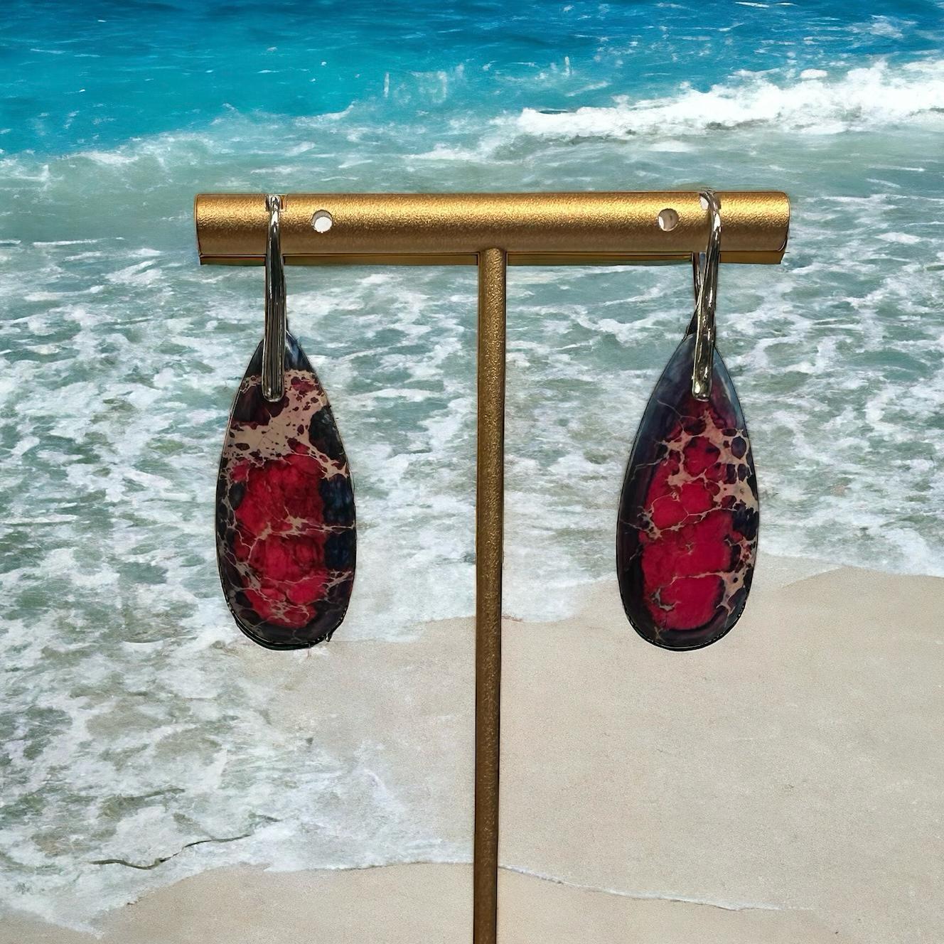 Red Sea Sediment Earrings