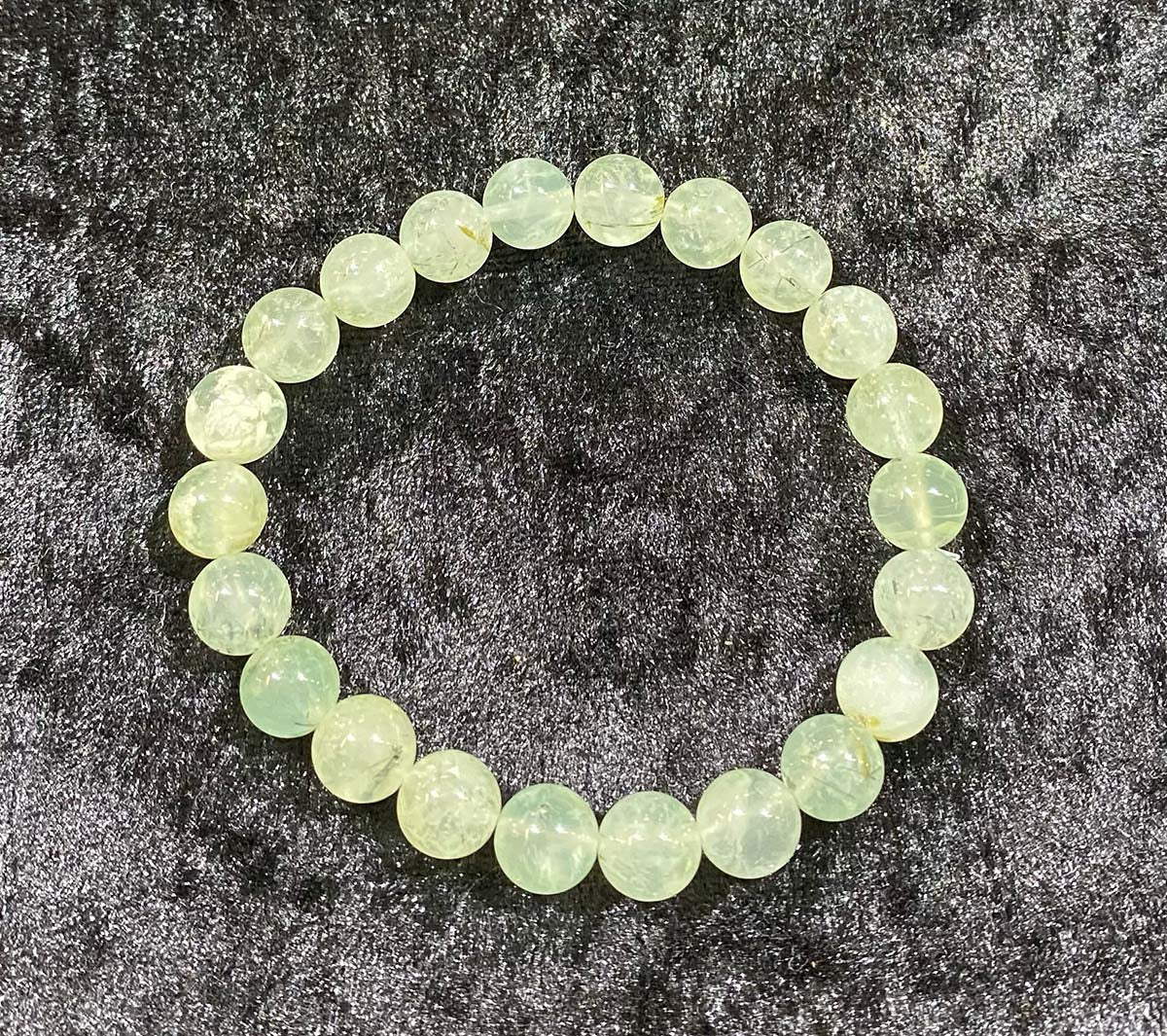 Little Treasure Natural Prehinite bracelet