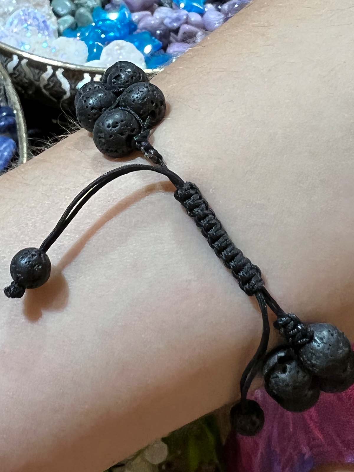 7 Chakra Stone Woven Bracelet