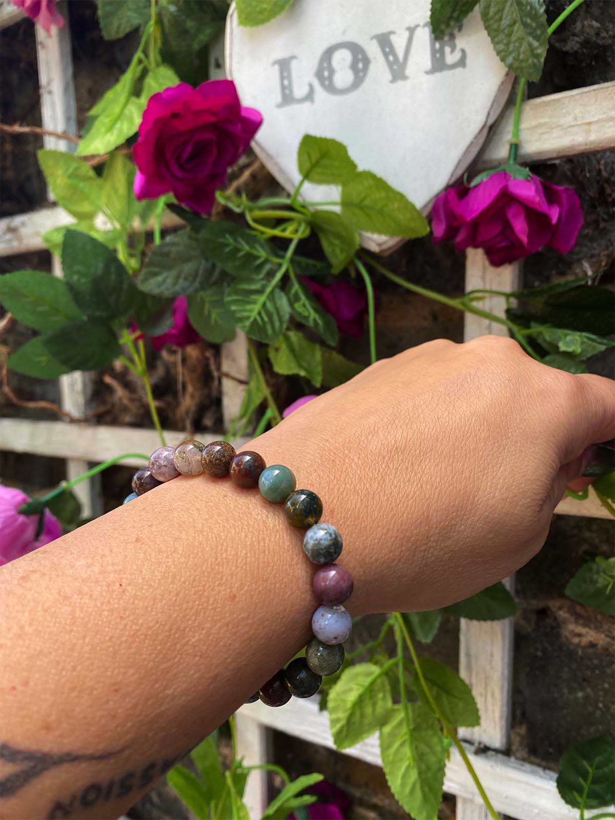 Little Treasure Green lepidolite Bracelet