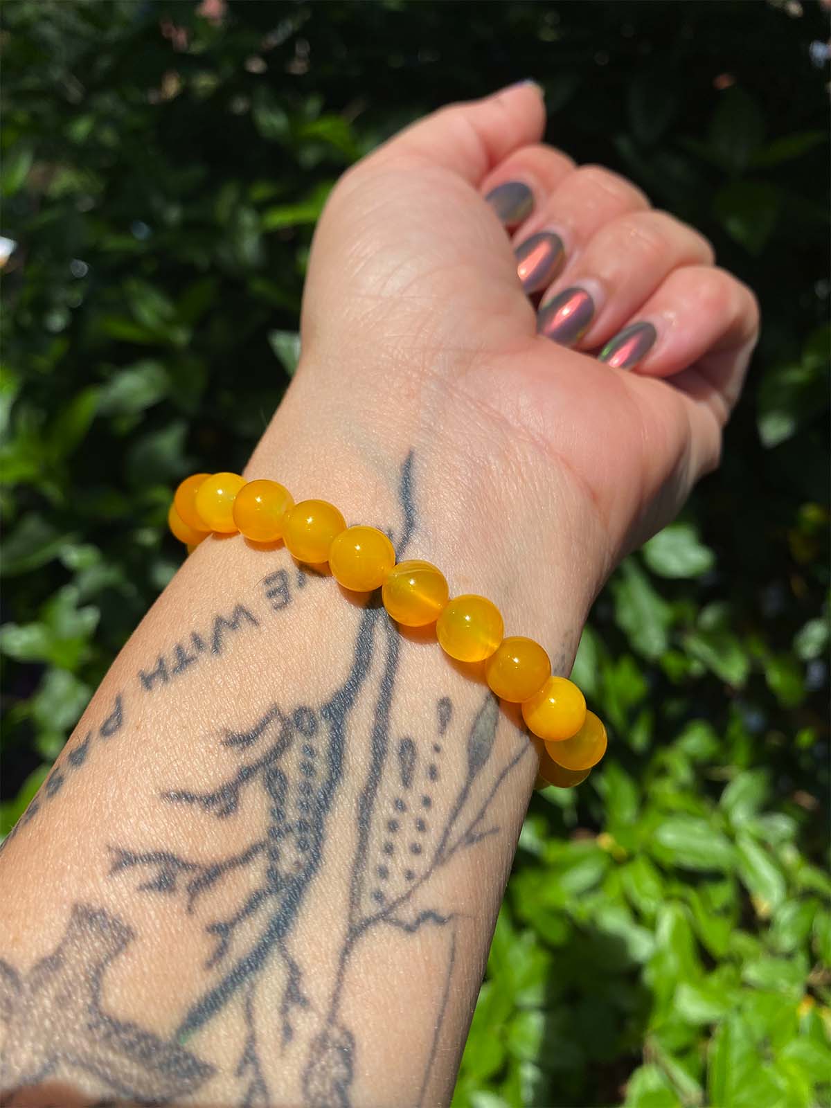 Little Treasure Yellow Jade Bracelet